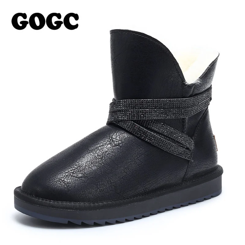 GOGC women boots 2020 snow boots warm women winter boots women ankle boots for women Genuine Leather boots women winter shoes
GOGC women boots 2020 snow boots warm women winter boots women ankle boots for women Genuine Leather boots women winter shoes