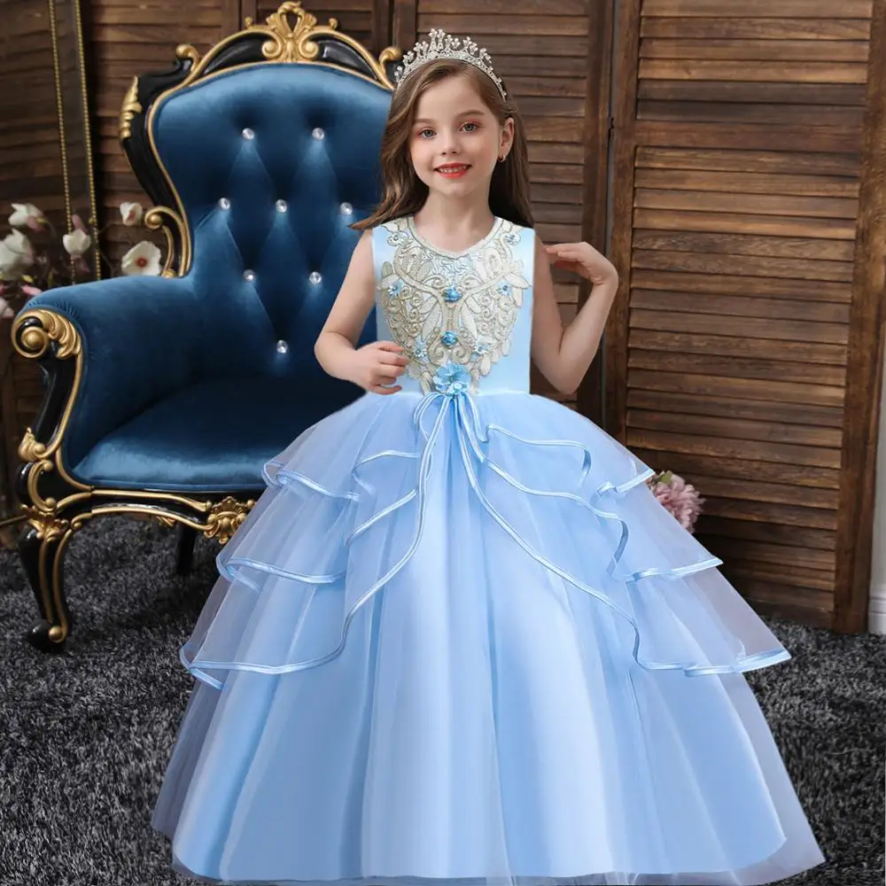 Kids Clothes Winter Birthday Girls Dress Catwalk Long Princess Dress For Girls Wedding Party Dresses Children Clothing vestidos
Kids Clothes Winter Birthday Girls Dress Catwalk Long Princess Dress For Girls Wedding Party Dresses Children Clothing vestidos