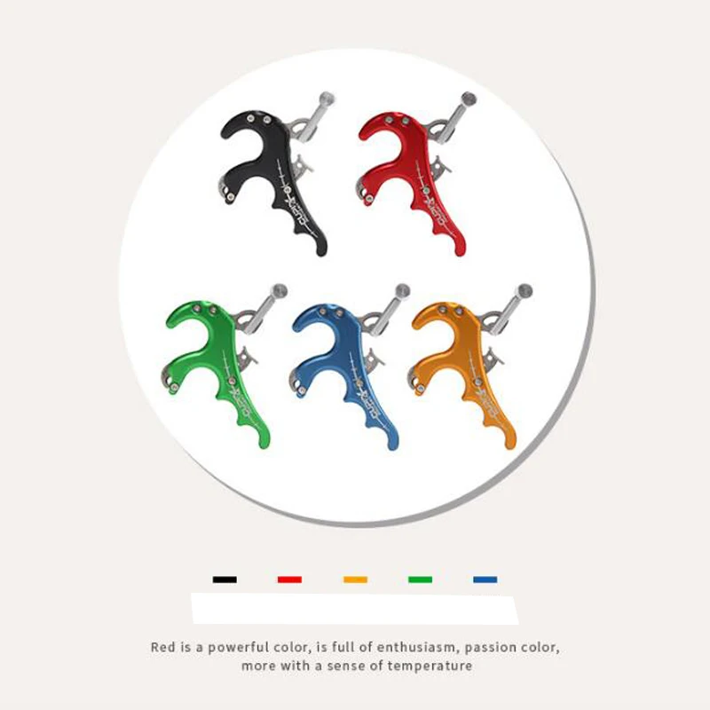 4 Finger Bow Release Caliper Thumb Trigger Grip 5 Colors Aluminum Alloy Bow Release Aid Compound Bow Archery Accessories
4 Finger Bow Release Caliper Thumb Trigger Grip 5 Colors Aluminum Alloy Bow Release Aid Compound Bow Archery Accessories