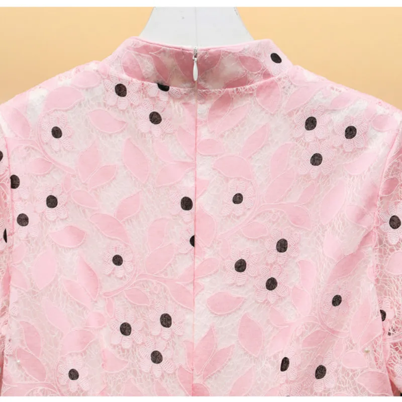 2020 Big Plus Size M-4XL Vintage Chinese Pink Lace Qipao Casual Party Women A-line Dress Short Sleeve Summer Cheongsam Dresses
2020 Big Plus Size M-4XL Vintage Chinese Pink Lace Qipao Casual Party Women A-line Dress Short Sleeve Summer Cheongsam Dresses