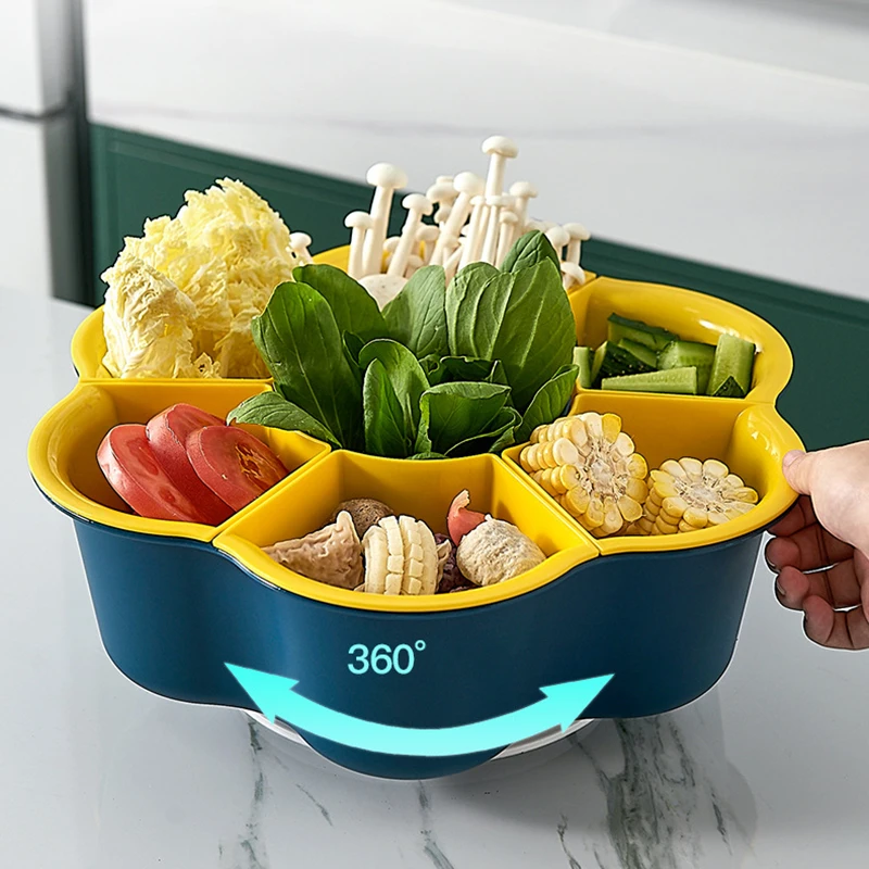 Multifunctional Rotating Drain Basket Strainers Plastic Vegetable Basket Hot Pot Storage Platter Fruit Plate Snack Tray
Multifunctional Rotating Drain Basket Strainers Plastic Vegetable Basket Hot Pot Storage Platter Fruit Plate Snack Tray