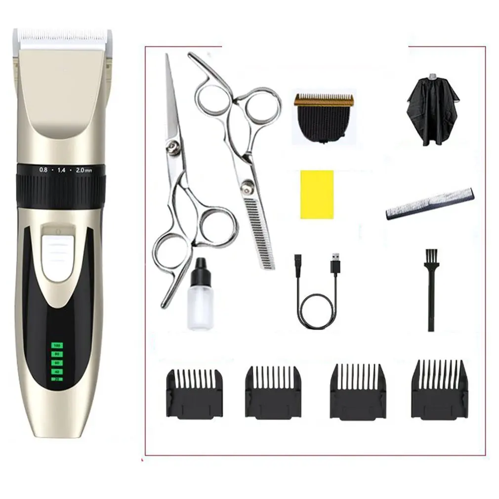 Electric Hair Clipper X1S USB Rechargeable Hair Trimmer Titanium Ceramic Blade Salon Men Hair Cutting Barber Machine
Electric Hair Clipper X1S USB Rechargeable Hair Trimmer Titanium Ceramic Blade Salon Men Hair Cutting Barber Machine
