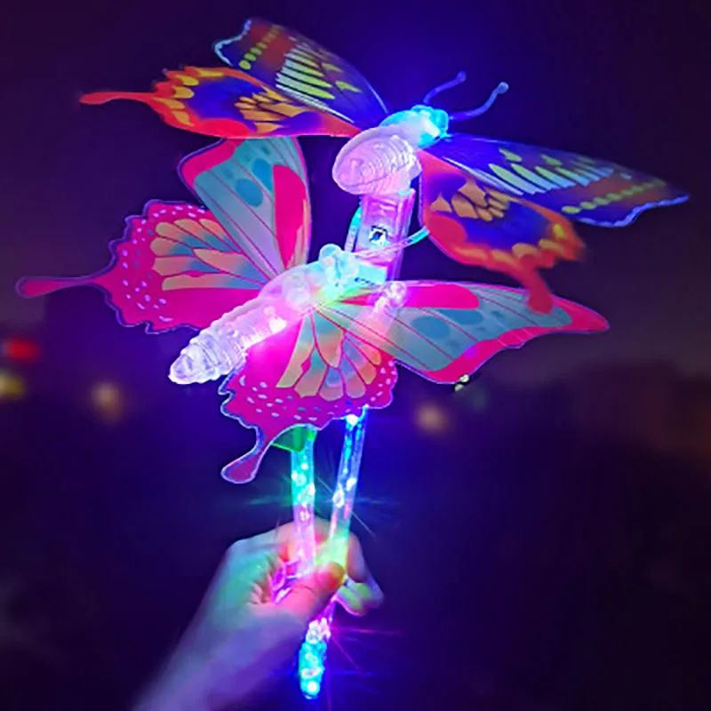 New Butterfly Flash Fairy Stick Children's Glowing Toys Pop Ball Star Ball Magic Wand
New Butterfly Flash Fairy Stick Children's Glowing Toys Pop Ball Star Ball Magic Wand