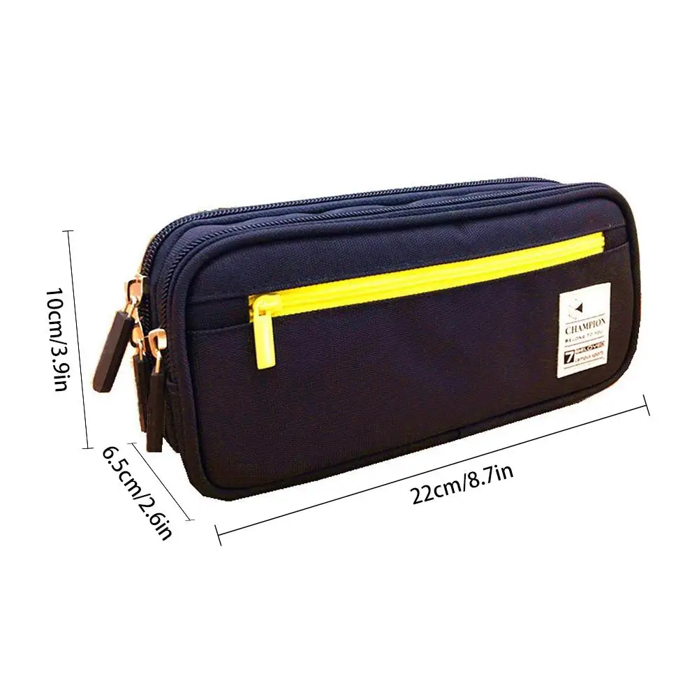 Students Pencil Case Large Capacity Students Multi-Purpose Pencil Bag Nylon Random Color
Students Pencil Case Large Capacity Students Multi-Purpose Pencil Bag Nylon Random Color