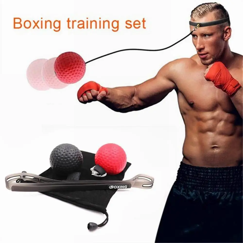Boxing Reflex Speed Punch Ball MMA Sanda Boxer Raising Reaction Force Hand Eye Training Set Stress Gym Boxing Muay Thai Exercise
Boxing Reflex Speed Punch Ball MMA Sanda Boxer Raising Reaction Force Hand Eye Training Set Stress Gym Boxing Muay Thai Exercise