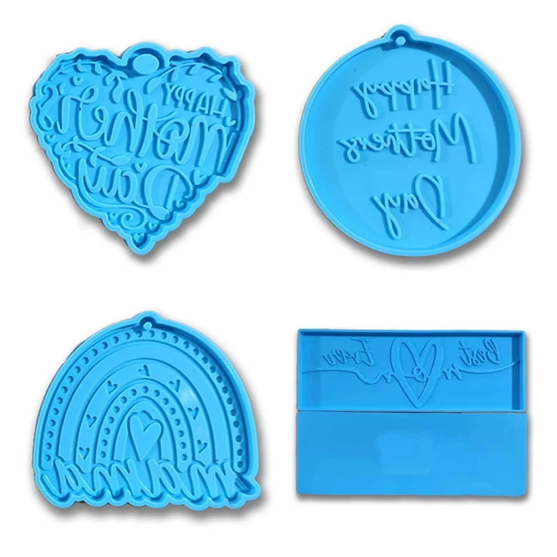 Mother's Day Series Pendants Epoxy Resin Mold Keychain Silicone Mould DIY Crafts Jewelry Casting Tools
Mother's Day Series Pendants Epoxy Resin Mold Keychain Silicone Mould DIY Crafts Jewelry Casting Tools