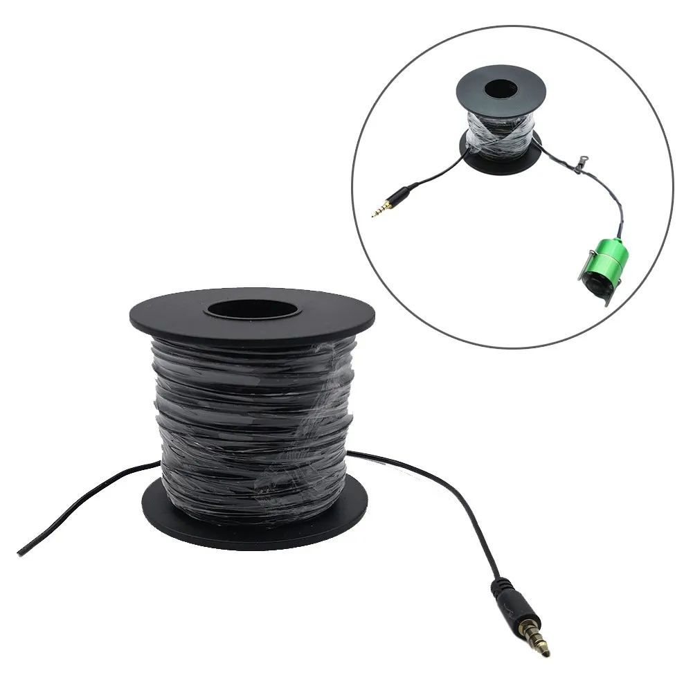 20m 154lb Fishing Camera Cable Underwater Camera Data HD SD Transmission Line With Headphone Plug 3.5mm Fish Tackle Pesca Tools
20m 154lb Fishing Camera Cable Underwater Camera Data HD SD Transmission Line With Headphone Plug 3.5mm Fish Tackle Pesca Tools
