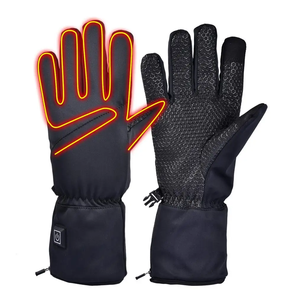 1 Pair Winter Electric Heated Gloves Adjustable Temperature Warm Gloves Touch Design Three-level Switch For Outdoor Sports
1 Pair Winter Electric Heated Gloves Adjustable Temperature Warm Gloves Touch Design Three-level Switch For Outdoor Sports