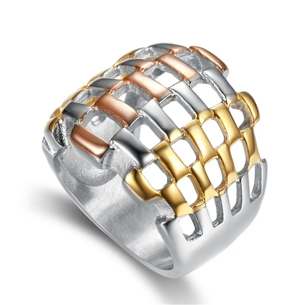 Ins Geometric Hollow Out Color Ring Stainless Steel Luxury Cocktail Round Rings For Women Party Fashion Jewelry Dropshipping
Ins Geometric Hollow Out Color Ring Stainless Steel Luxury Cocktail Round Rings For Women Party Fashion Jewelry Dropshipping