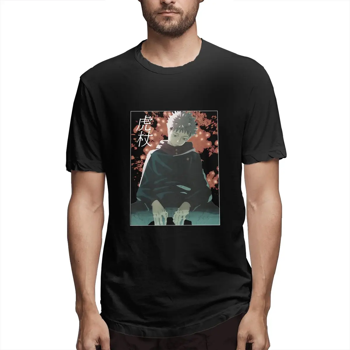 Manga Jujutsu Kaisen ''YUUJI'' V3 Men Fashion Tees Short Sleeve Round Neck T-Shirt Pure Cotton Gift Clothing
Manga Jujutsu Kaisen ''YUUJI'' V3 Men Fashion Tees Short Sleeve Round Neck T-Shirt Pure Cotton Gift Clothing