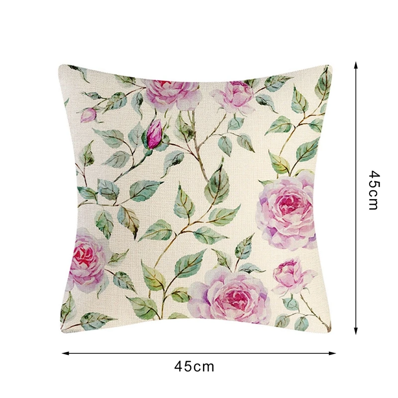 Flowers Cushion Cover Pillow Decorative Tropical Plant Flamebird Cushion Cover 45*45cm Linen Pillowcase for Sofa Pillowcover
Flowers Cushion Cover Pillow Decorative Tropical Plant Flamebird Cushion Cover 45*45cm Linen Pillowcase for Sofa Pillowcover