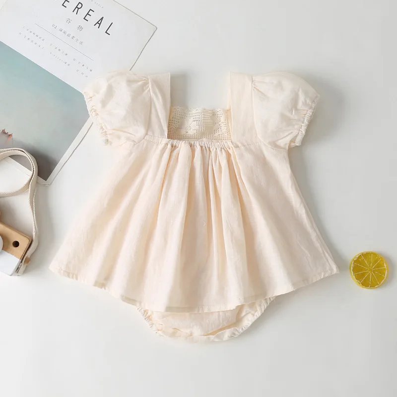 Summer Sweet Baby Rompers Solid Lace Baby Clothes Girl Short Sleeve Baby Girl Rompers Party Wedding Princess Baby Girl Clothes
Summer Sweet Baby Rompers Solid Lace Baby Clothes Girl Short Sleeve Baby Girl Rompers Party Wedding Princess Baby Girl Clothes