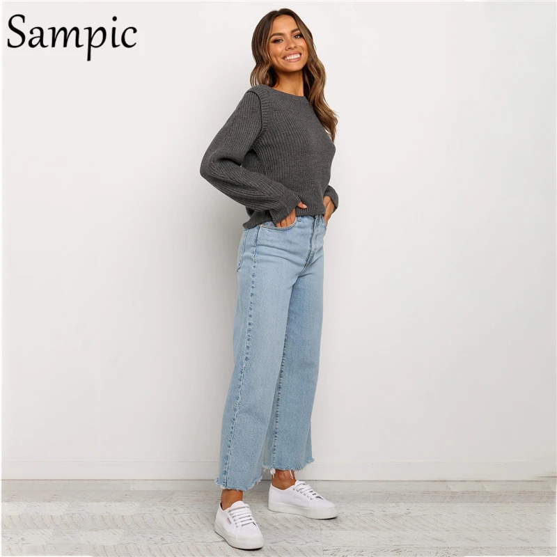 Sampic Winter 2020 Casual Khaki Black O Neck Knitted Pullover Sweater Women Oversized Long Sleeve Sweater Tops
Sampic Winter 2020 Casual Khaki Black O Neck Knitted Pullover Sweater Women Oversized Long Sleeve Sweater Tops