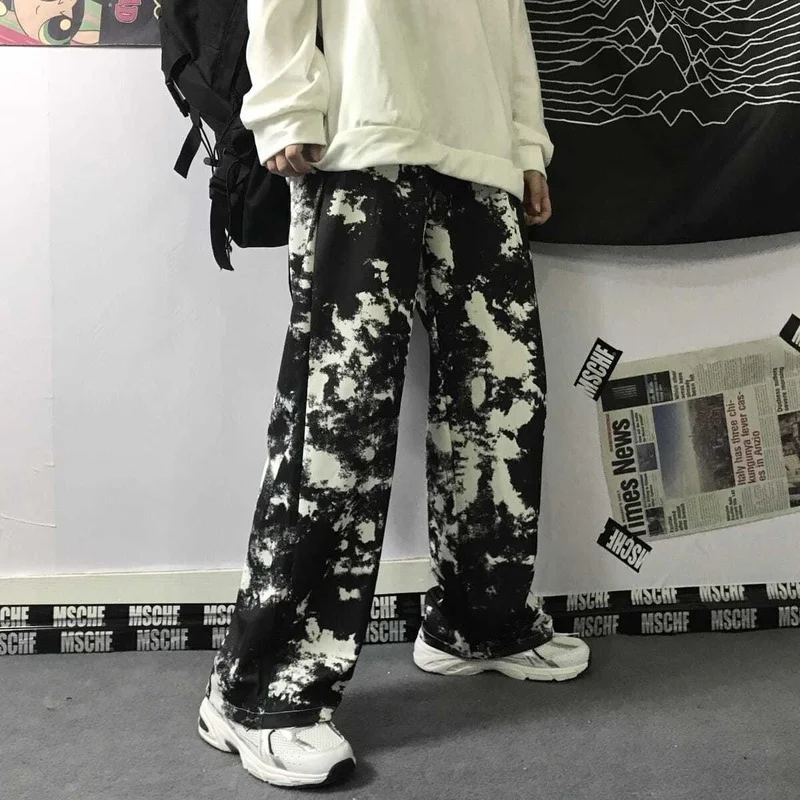 women Harajuku Tie Dye Wide Leg Pants Women Korean Style Streetwear High Waist 2021 Fashion High Street Casual Oversize Trousers
women Harajuku Tie Dye Wide Leg Pants Women Korean Style Streetwear High Waist 2021 Fashion High Street Casual Oversize Trousers