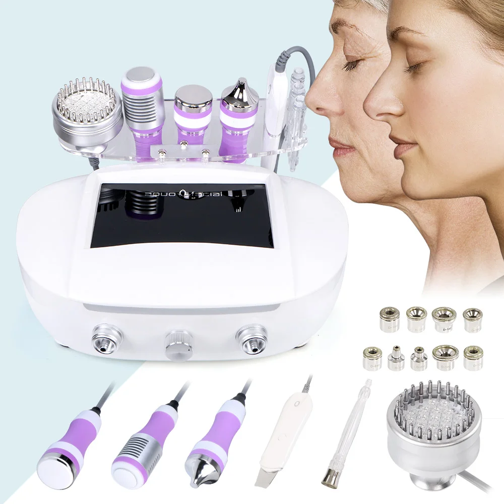 New 6 In1 Ultrasonic Skin Scrubber Photon Microdermabrasion Beauty Machine Skin Rejuvenation Removal Black Head Home Use
New 6 In1 Ultrasonic Skin Scrubber Photon Microdermabrasion Beauty Machine Skin Rejuvenation Removal Black Head Home Use