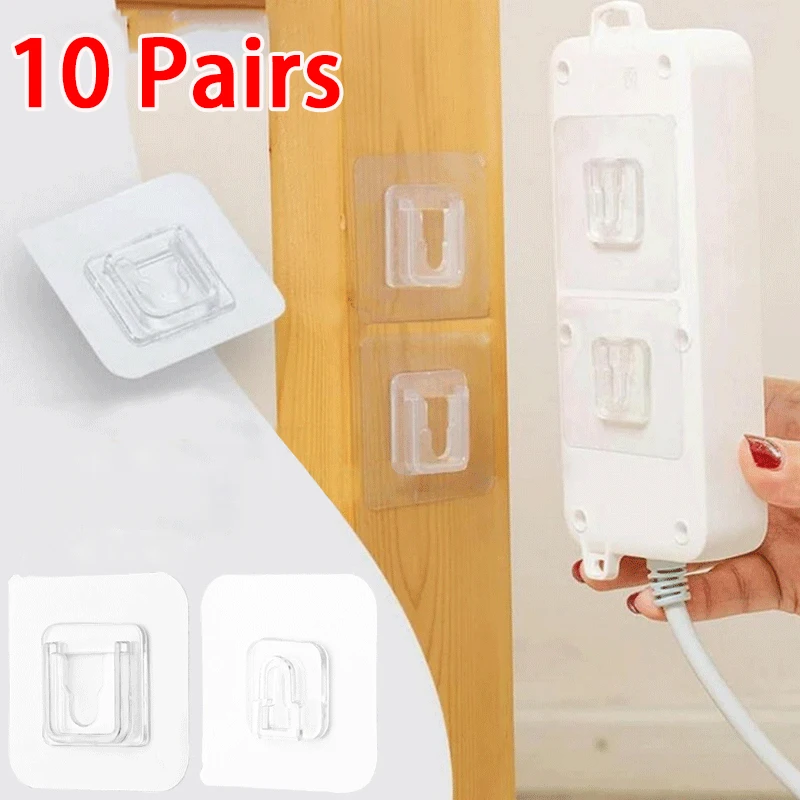 10 Pairs Doulble Side Wall Hooks Hanger Multi-Purpose Suction Cup Wall Storage Holder Transparent Hooks For Kitchen Bathroom
10 Pairs Doulble Side Wall Hooks Hanger Multi-Purpose Suction Cup Wall Storage Holder Transparent Hooks For Kitchen Bathroom