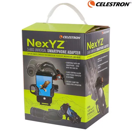 3-осевой Универсальный адаптер для смартфона Celestron NexYZ | Инструменты