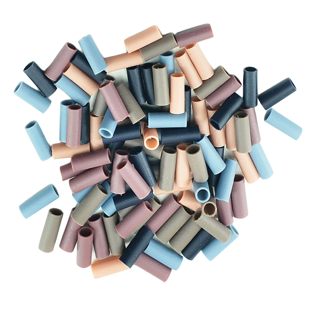 100 Piece Elastic Rubber Hairband Plastic Tube Findings for DIY Hair Accessories 
100 Piece Elastic Rubber Hairband Plastic Tube Findings for DIY Hair Accessories