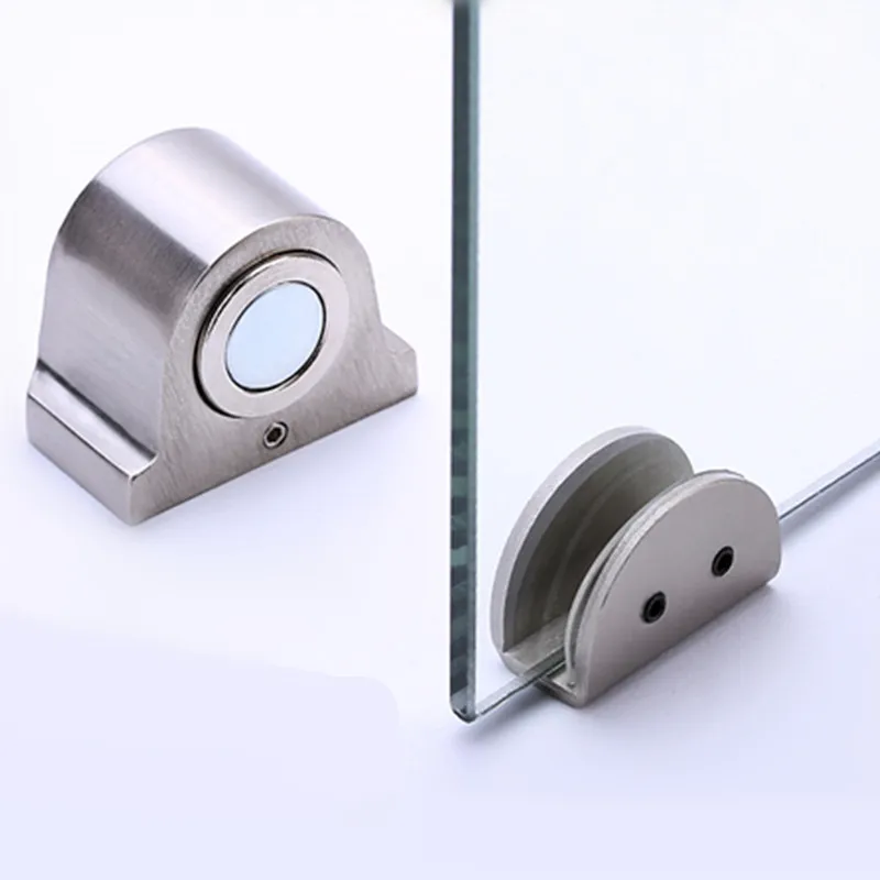Magnet Glass Door Stop Stainless Steel Door Stopper Magnetic Door Holder Toilet Glass Door Doorstop Furniture Hardware Tool
Magnet Glass Door Stop Stainless Steel Door Stopper Magnetic Door Holder Toilet Glass Door Doorstop Furniture Hardware Tool