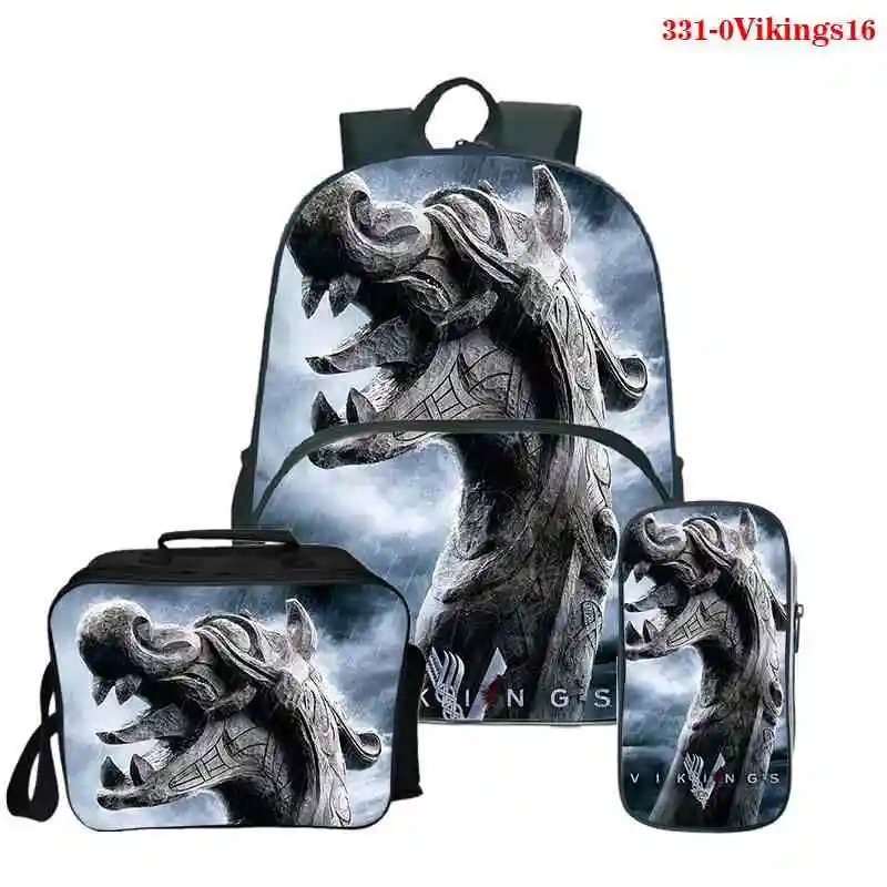 3 Pcs Set Streetwear Laptop Backpack Canvas School Bags for Teenage Girls Vikings College Student Kids Book Bag Rucksack 2021
3 Pcs Set Streetwear Laptop Backpack Canvas School Bags for Teenage Girls Vikings College Student Kids Book Bag Rucksack 2021