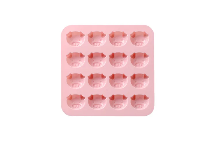 16 even cartoon expression pig head silicone chocolate mold soft candy mold ice mold DIY soft candy mold
16 even cartoon expression pig head silicone chocolate mold soft candy mold ice mold DIY soft candy mold