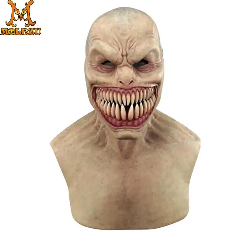 Molezu 2020 Halloween Scary Latex Headwear For Adult Costume Party Props Horror Funny Cosplay Party Mask Old Man Headgear Masks
Molezu 2020 Halloween Scary Latex Headwear For Adult Costume Party Props Horror Funny Cosplay Party Mask Old Man Headgear Masks