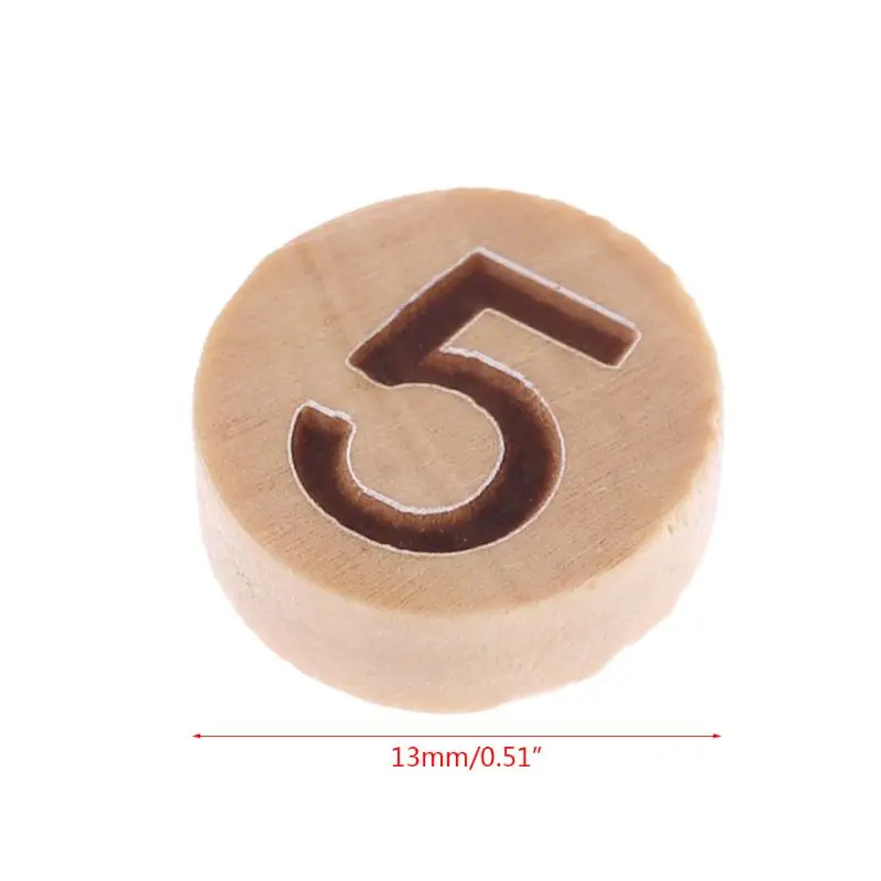 26pcs Round Wooden Alphabet Letter Number DIY Beads Baby Teething Rattle Jewelry
26pcs Round Wooden Alphabet Letter Number DIY Beads Baby Teething Rattle Jewelry