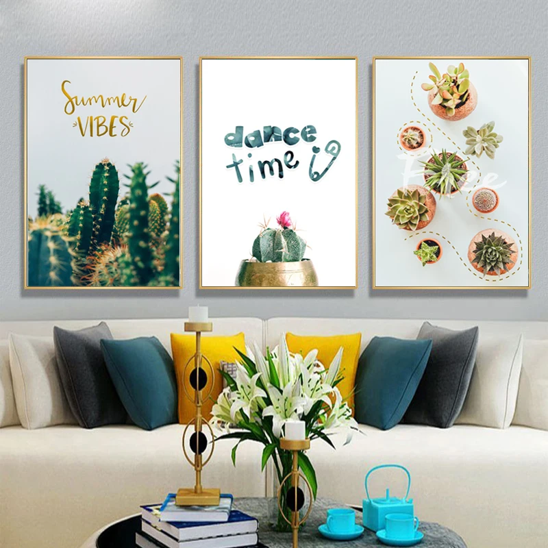 Minimalist Customized Succulents Home Wall Painting Nordic Style Green Plant Cactus Photography Frameless Printing Canvas Poster
Minimalist Customized Succulents Home Wall Painting Nordic Style Green Plant Cactus Photography Frameless Printing Canvas Poster