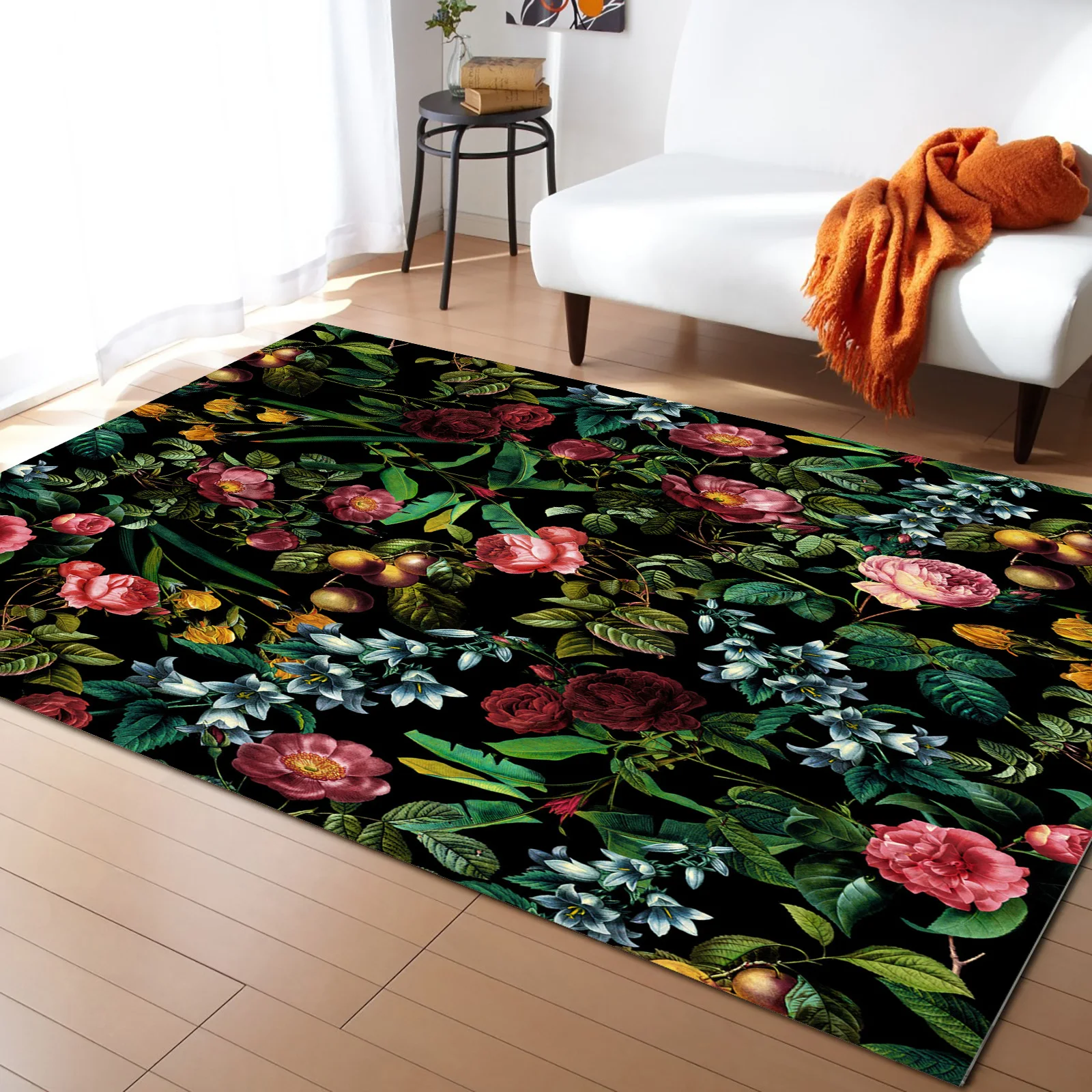 Floral Jungle Carpet for Living Room Kids Bedroom Bedside Rugs Soft Carpets Home Sofa Table Decor Mat 
Floral Jungle Carpet for Living Room Kids Bedroom Bedside Rugs Soft Carpets Home Sofa Table Decor Mat