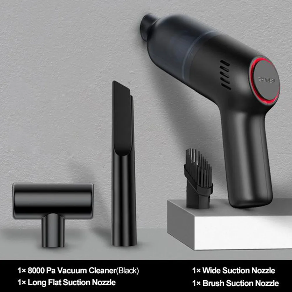 1PC Car Wireless Vacuum Cleaner Cordless Handheld 8000Pa Strong Adsorption Interior Leather Dust Cleaning Vacumen
1PC Car Wireless Vacuum Cleaner Cordless Handheld 8000Pa Strong Adsorption Interior Leather Dust Cleaning Vacumen