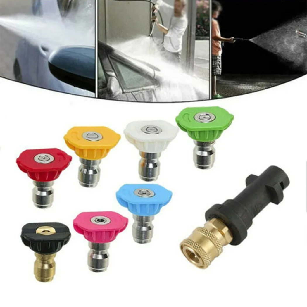 1/4'' High Pressure Water Gun Spray Nozzle Quick Release Adaptor Car Washer Spray Car Washing For Karcher K2 K3 K4 K5 K6 K7
1/4'' High Pressure Water Gun Spray Nozzle Quick Release Adaptor Car Washer Spray Car Washing For Karcher K2 K3 K4 K5 K6 K7