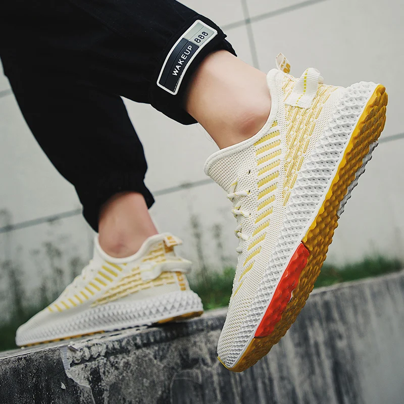 Men Casual Shoes Solid White Fashion Knitting Casual Shoes Men Zapatos Casuales Para Hombre Men's Sports Athletic Man
Men Casual Shoes Solid White Fashion Knitting Casual Shoes Men Zapatos Casuales Para Hombre Men's Sports Athletic Man