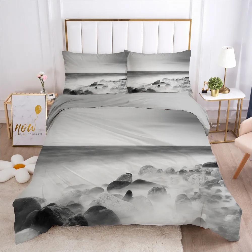 Bedding Sets 3D Landscape Duvet Cover Set Comforter Covers Pillow Cases Full Double Single Size Night Scene Design Bed 
Bedding Sets 3D Landscape Duvet Cover Set Comforter Covers Pillow Cases Full Double Single Size Night Scene Design Bed