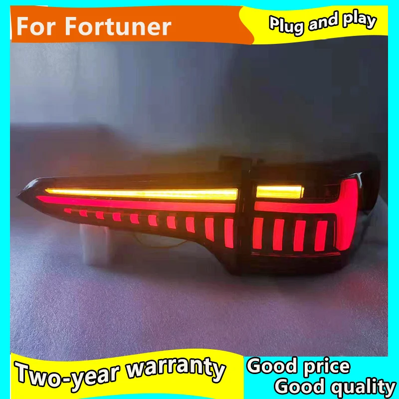 TAILL lamp for Toyota Fortuner Taillight 2017-2019 Fortuner 4Runner LED taillight Accessories
TAILL lamp for Toyota Fortuner Taillight 2017-2019 Fortuner 4Runner LED taillight Accessories