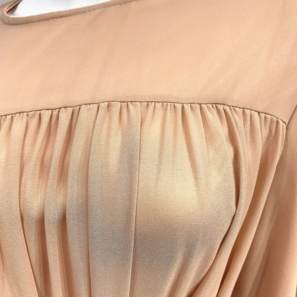 Dubai Muslim Women Casual Long Dress Chiffon O-neck Arab Abaya Middle East Long Sleeve Turkish Moroccan Indonesia Draped Design
Dubai Muslim Women Casual Long Dress Chiffon O-neck Arab Abaya Middle East Long Sleeve Turkish Moroccan Indonesia Draped Design