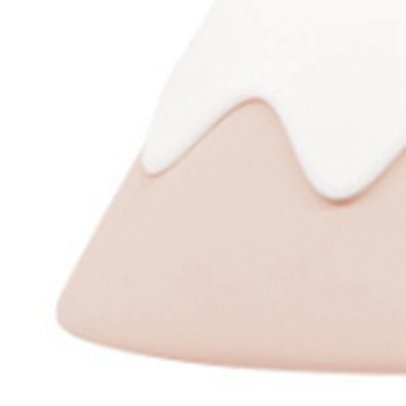 Wireless Voice-Activated Night Light Led Warm Light Rechargeable Snow Mountain Bedroom Bedside Lamp Light Pink Silicone
Wireless Voice-Activated Night Light Led Warm Light Rechargeable Snow Mountain Bedroom Bedside Lamp Light Pink Silicone