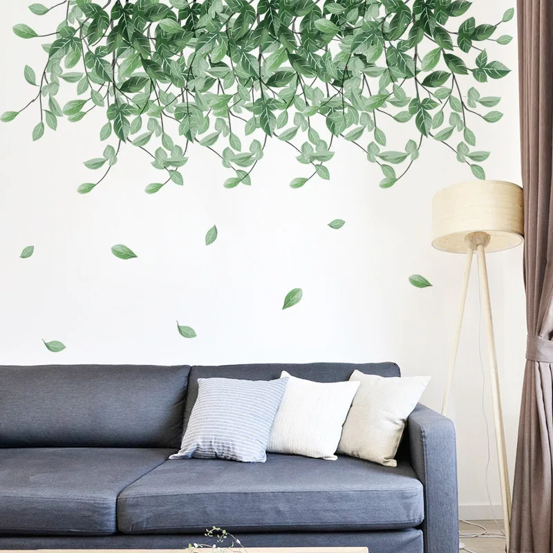 DIY Landscape Sticker Falling Leaves Wallpaper Green Life Art Decal Living Room Bedroom Mural Home Decor
DIY Landscape Sticker Falling Leaves Wallpaper Green Life Art Decal Living Room Bedroom Mural Home Decor