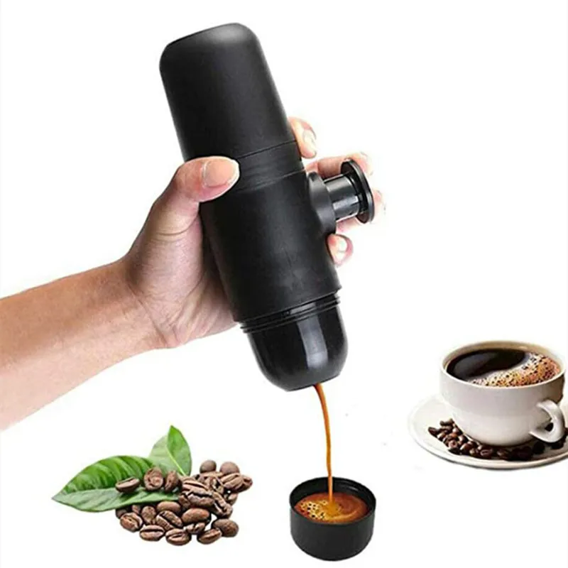 Mini Portable Coffee Machine 70ml Pressure Espresso Manual Maker Car Travel Camping Home Office Fast Production Coffee Makers
Mini Portable Coffee Machine 70ml Pressure Espresso Manual Maker Car Travel Camping Home Office Fast Production Coffee Makers