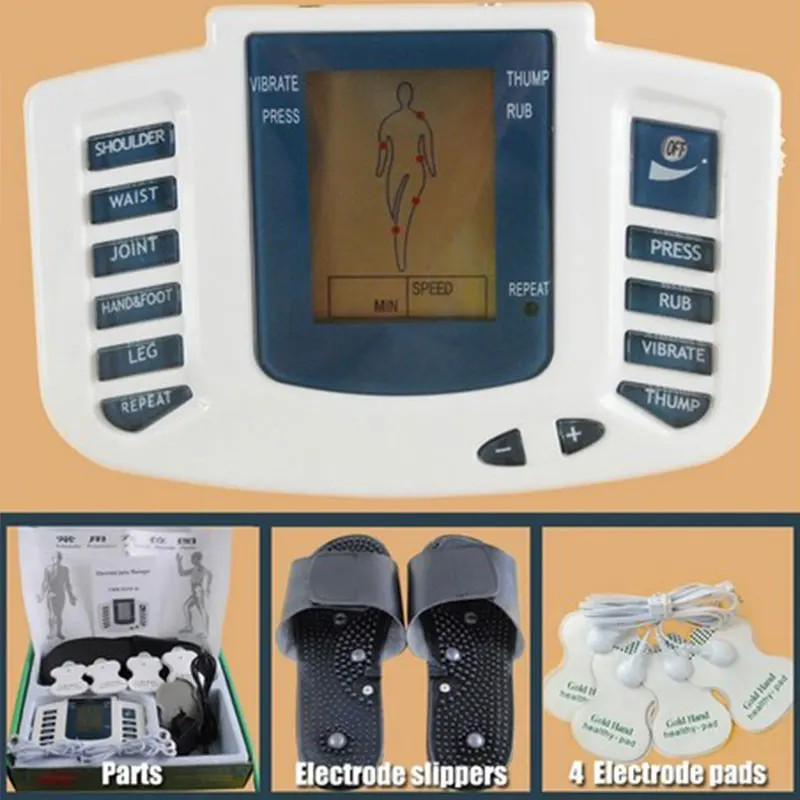 New Healthy Care Full Body Acupuncture Electric Therapy Massager Meridian Physiotherapy Massager Apparatus Massager Set Deals
New Healthy Care Full Body Acupuncture Electric Therapy Massager Meridian Physiotherapy Massager Apparatus Massager Set Deals