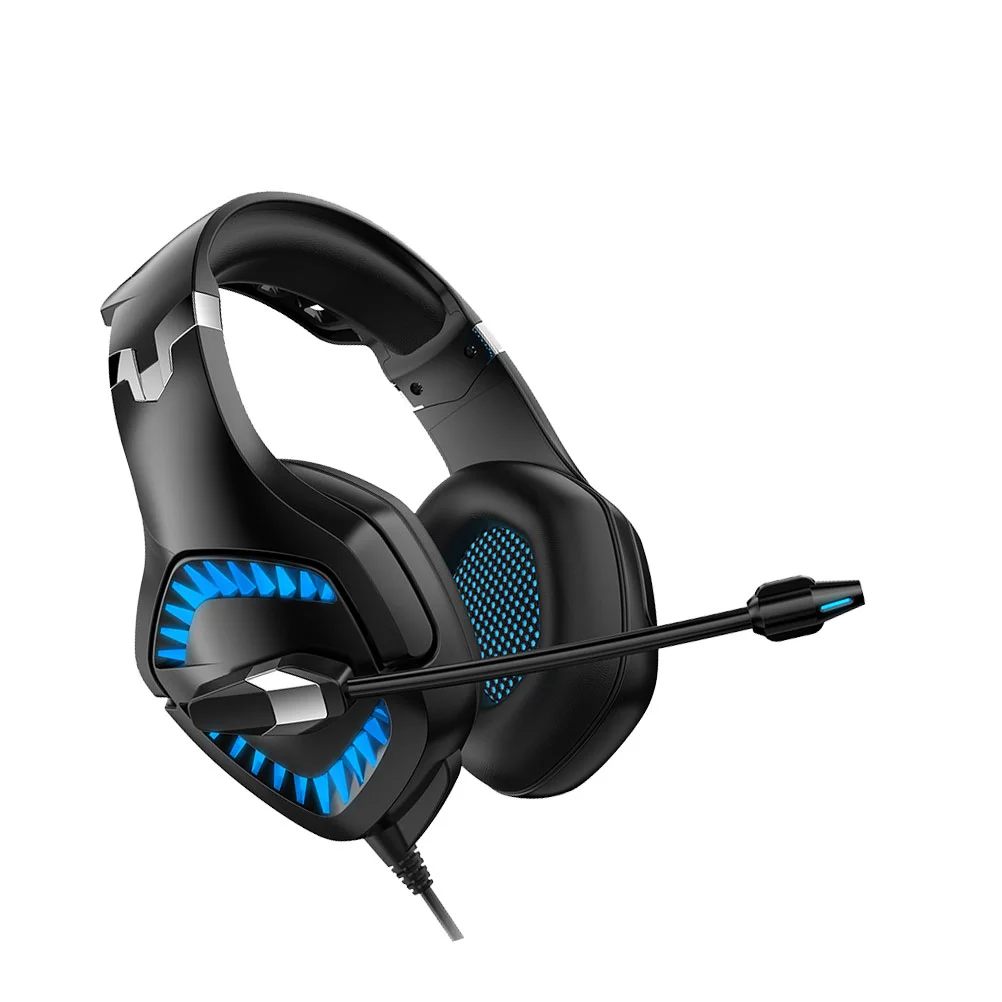 Игровая гарнитура K1pro, наушники, игровые светящиеся наушники, наушники для компьютерных игр (черные, синие)
Игровая гарнитура K1pro, наушники, игровые светящиеся наушники, наушники для компьютерных игр (черные, синие)