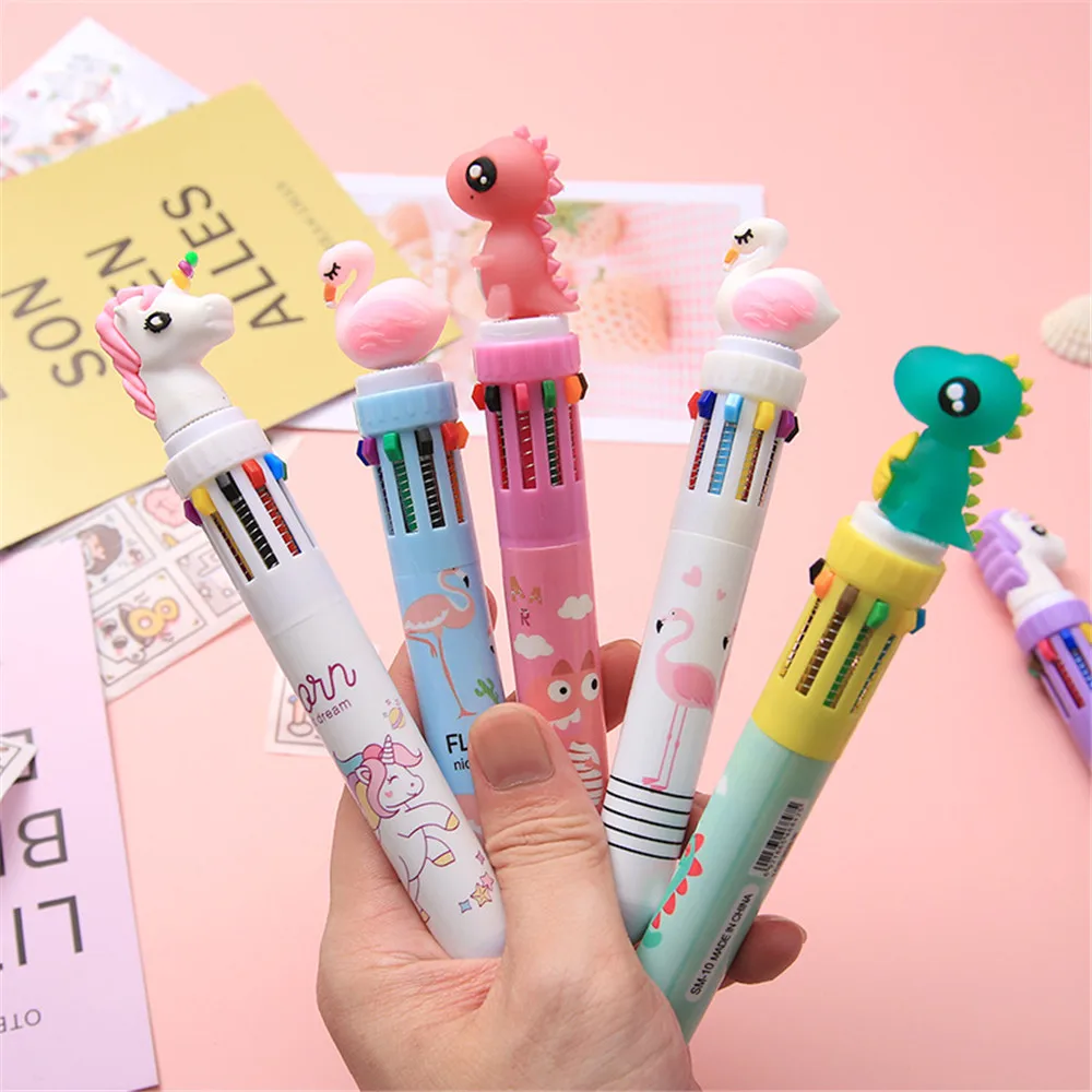 Ten Color Ballpoint Pen Kawaii Stationery Cute Pens Novelty Cute Kawaii Pen Student Writing Gel Pens Learning Office Supplies
Ten Color Ballpoint Pen Kawaii Stationery Cute Pens Novelty Cute Kawaii Pen Student Writing Gel Pens Learning Office Supplies