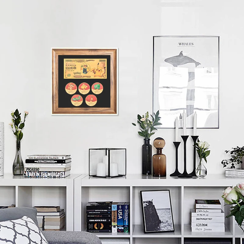 5PCS Gold Coins Set Banknote with Wood Frame Case Japanese Challenge Coins Anime Coins Collectibles Giift for Men
5PCS Gold Coins Set Banknote with Wood Frame Case Japanese Challenge Coins Anime Coins Collectibles Giift for Men