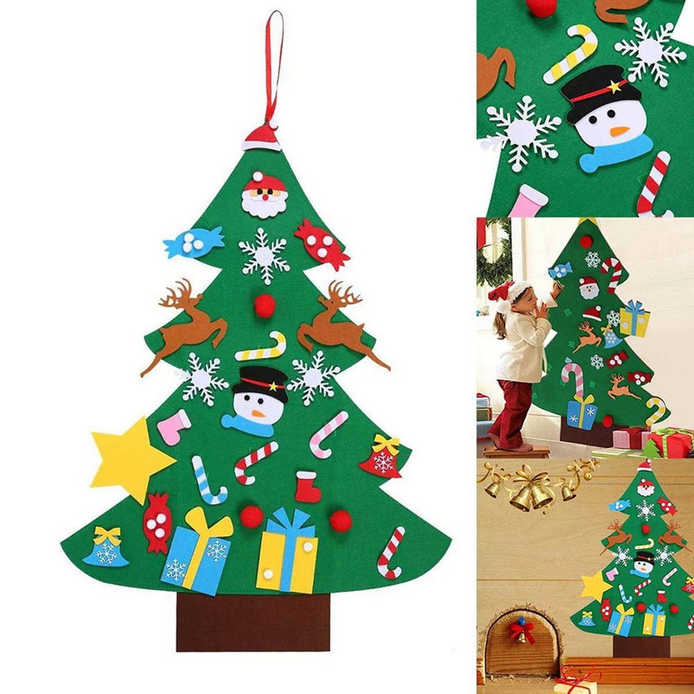 Hot sale Kids DIY Felt Christmas Tree Christmas Decoration for Home New Year Gifts Christmas Ornaments Santa Claus Xmas Tree
Hot sale Kids DIY Felt Christmas Tree Christmas Decoration for Home New Year Gifts Christmas Ornaments Santa Claus Xmas Tree