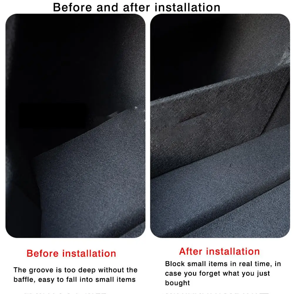 Flocking Surface Car Rear Trunk Storage Side Baffle Storage Board Shape Clapboard Special Mats For Tesla Model 3 Car Accessories
Flocking Surface Car Rear Trunk Storage Side Baffle Storage Board Shape Clapboard Special Mats For Tesla Model 3 Car Accessories