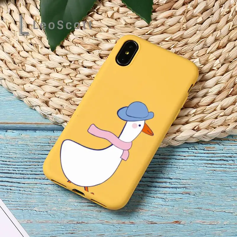 Funny Creative Animal Duck Phone Case Yellow Candy Color for iPhone 11 12 mini pro XS MAX 8 7 6 6S Plus X SE 2020 XR
Funny Creative Animal Duck Phone Case Yellow Candy Color for iPhone 11 12 mini pro XS MAX 8 7 6 6S Plus X SE 2020 XR