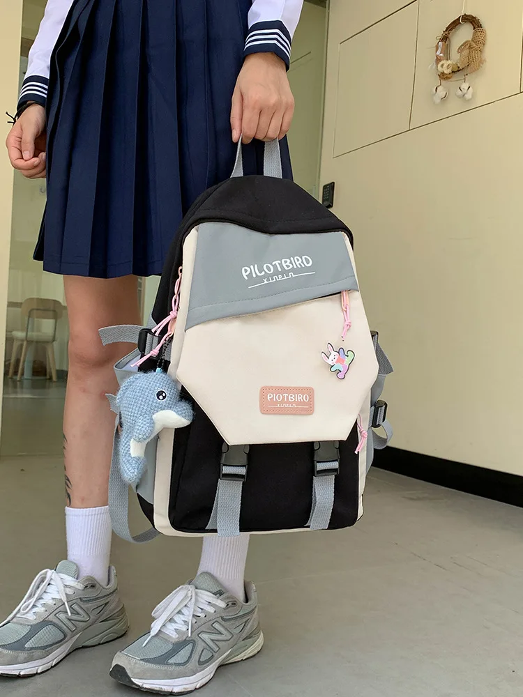 Backpack Female 2021 New College Student Female Korean Fashion High School New Backpack Casual Backpack Trend
Backpack Female 2021 New College Student Female Korean Fashion High School New Backpack Casual Backpack Trend