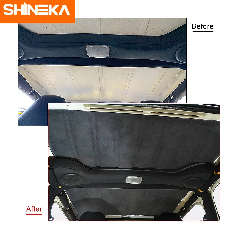 SHINEKA теплоизоляционный хлопковый коврик автомобильная подкладка для крыши и