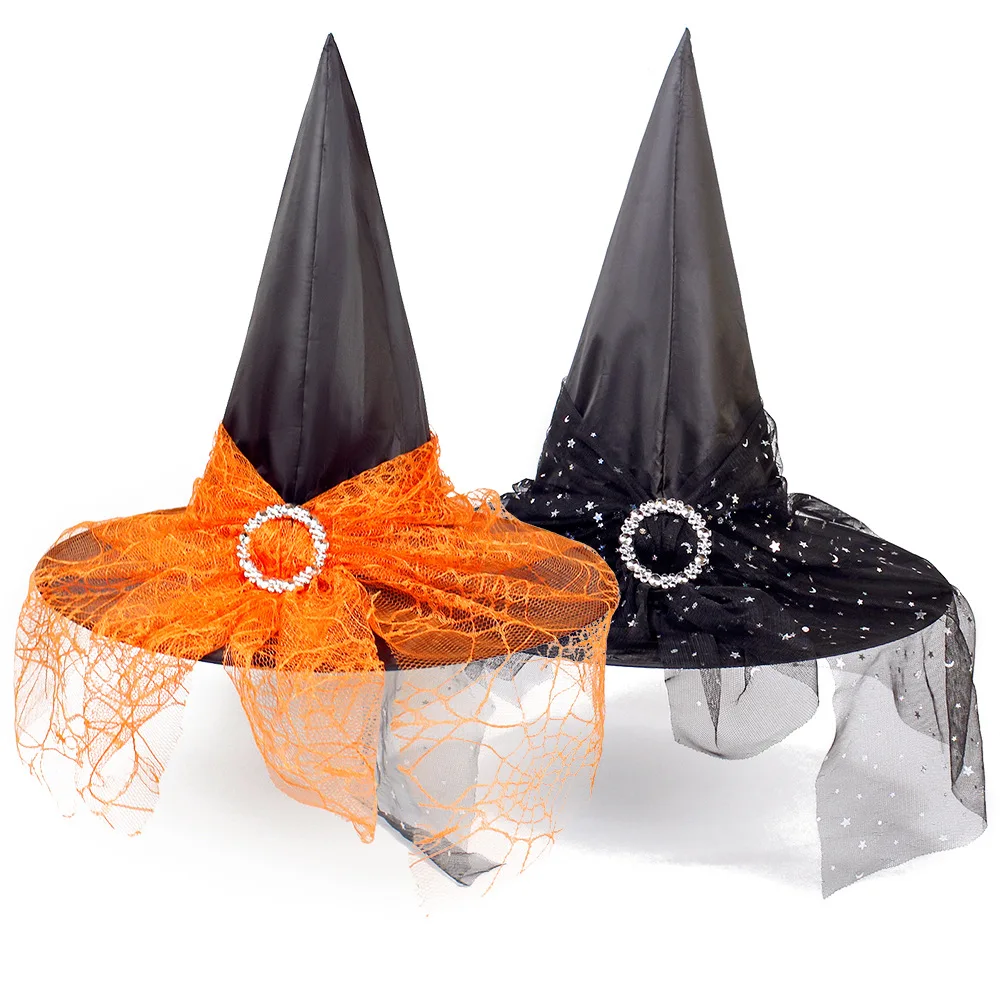 Party Hat Witch Sorceress Halloween decoration Fancy Dress Party Costume Accessory Fashion pointed hat
Party Hat Witch Sorceress Halloween decoration Fancy Dress Party Costume Accessory Fashion pointed hat