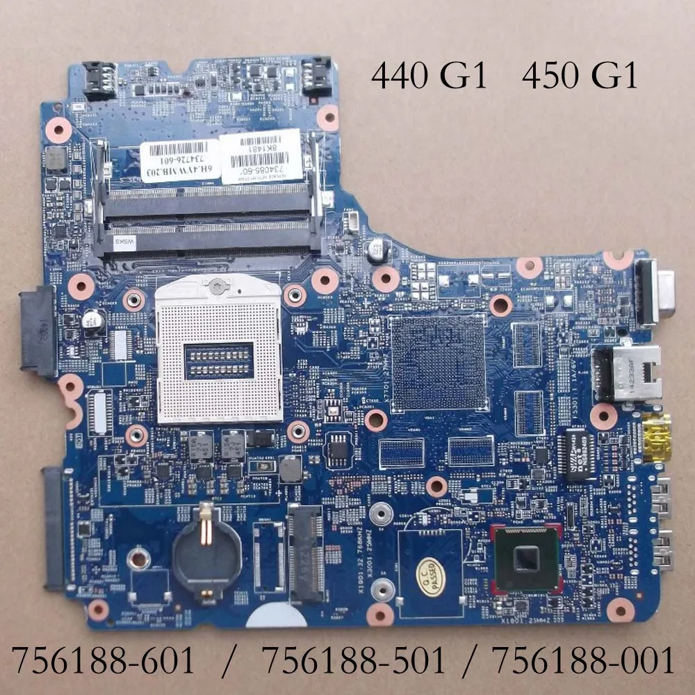 Материнская плата для ноутбука HP Probook 450 G1 440 G1 756188 G1 601-756188 501-756188-001
Материнская плата для ноутбука HP Probook 450 G1 440 G1 756188 G1 601-756188 501-756188-001
