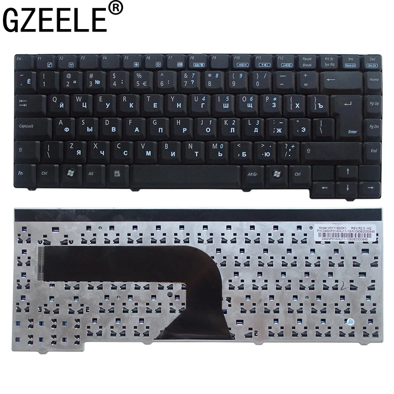 Новая русская клавиатура для ноутбуков ASUS Z94 Z94RP A9 A9T X51H X51 X51RL X51R X58L Z94R Z94L Z94G Z9T A9R A9Rp
